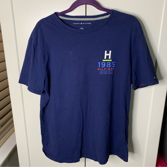 Men’s Tommy Hilfiger Boating Sailing Emblem T-Shirt - Picture 1 of 10